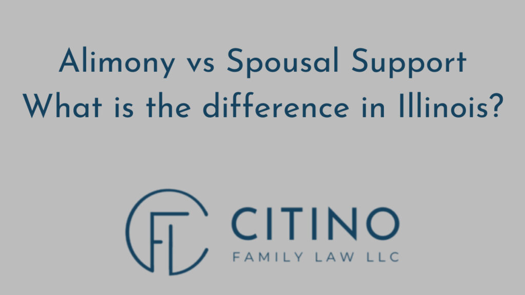 Alimony vs Spousal Support