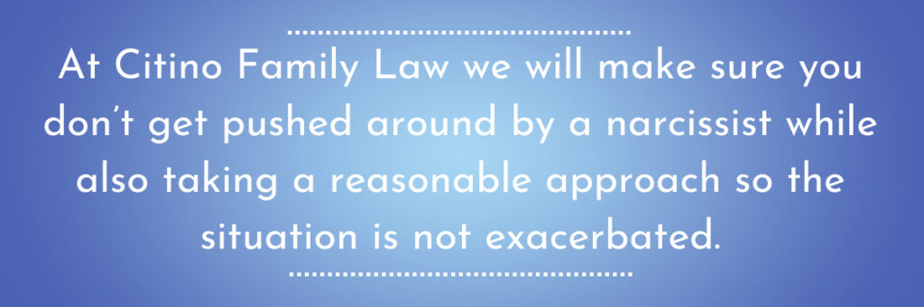 Divorcing a Narcissist | Citino Family Law LLC | Maria Citino