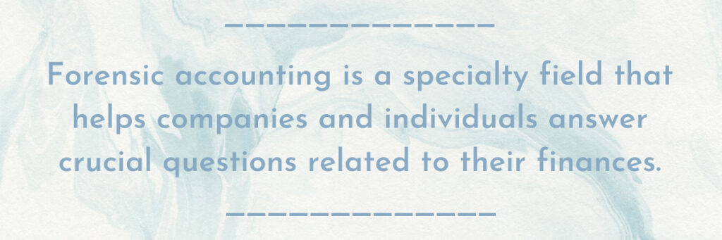 Forensic Accounting in Divorce | Citino Family Law LLC | Maria Citino