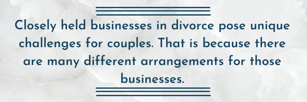 Closely Held Businesses in Divorce | Citino Family Law LLC | Maria Citino