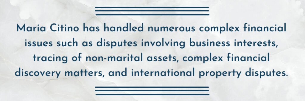 Closely Held Businesses in Divorce | Citino Family Law LLC | Maria Citino